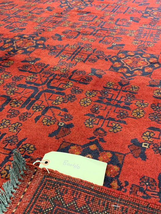 Terkaman Tribal Afghan Oriental Rug, size 5' 9" x 8' 1"  (C)