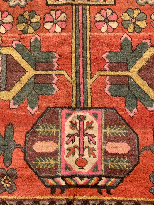 Antique Khotan Samarkand Rug, circa 1910's, size 5' 2" x 9' 9"