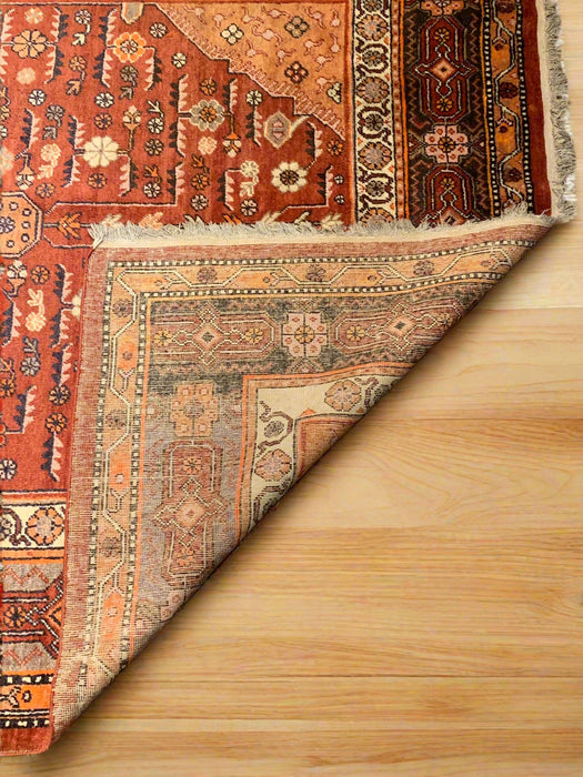 Antique Khotan Samarkand Rug, circa 1910's, size 6' 2" x 10' 8"