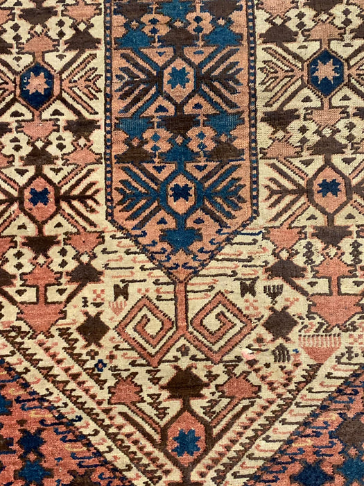 Terkaman Tribal Baluch Oriental Rug; 3" x 5" (A) Antique