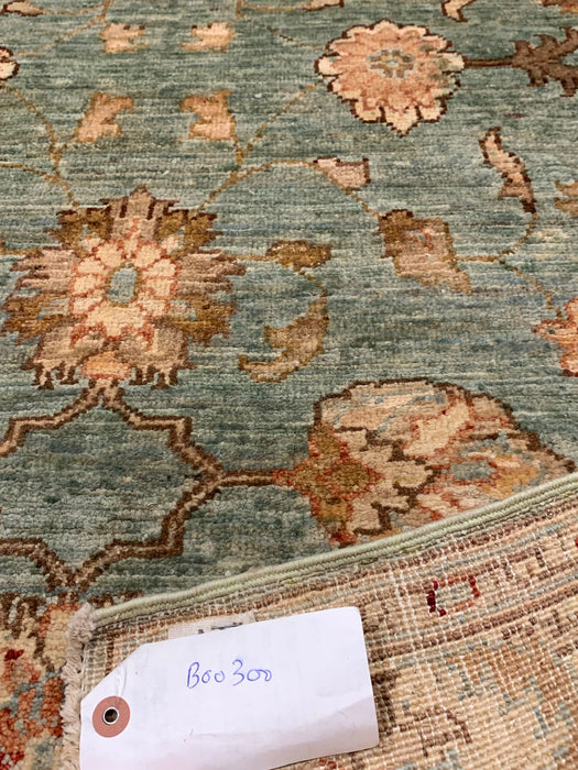 Hand-Knotted Sultanabad Vegetable-Dyed Wool Rug, 3' 2" x 5' 2"