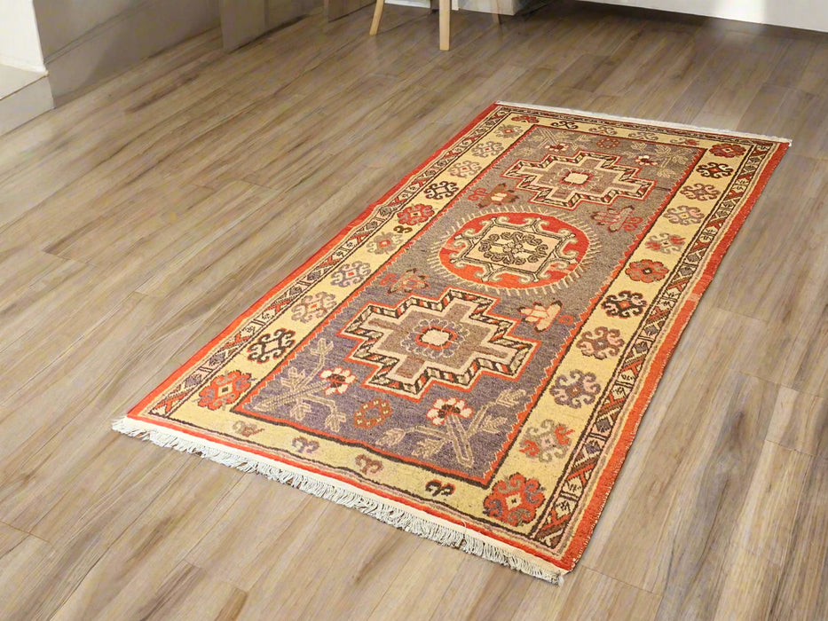 Antique Khotan Samarkand Rug, circa 1910's, size 4" x 8"