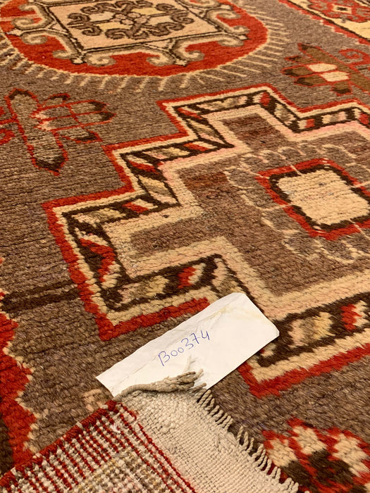 Antique Khotan Samarkand Rug, circa 1910's, size 4" x 8"