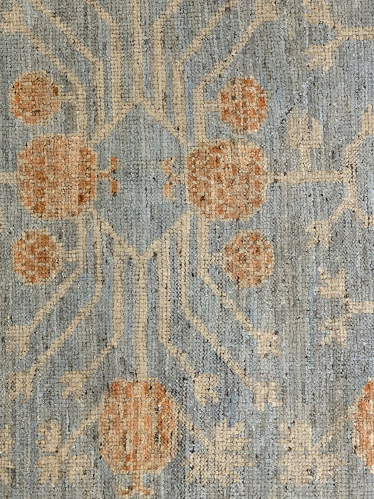 Khotan Pomegranate design Oriental Rug, size 5" x 6' 10" (D)