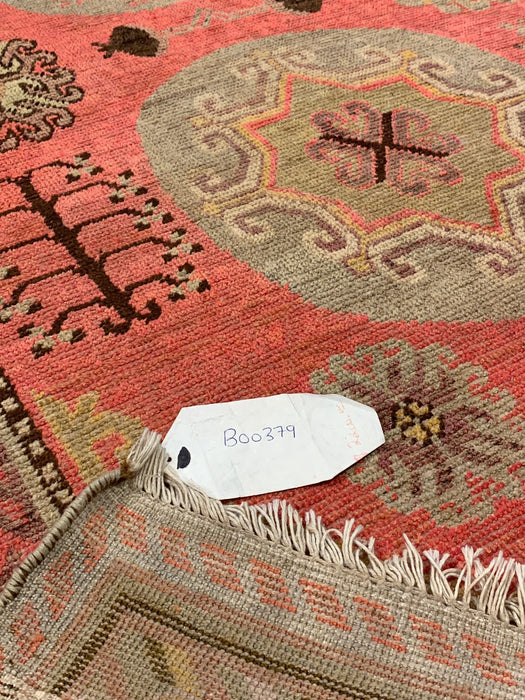 Antique Khotan Samarkand Rug, circa 1910's, size 4' 6" x 8' 8"