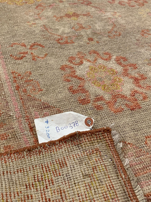 Antique Khotan Samarkand Rug, circa 1910's, size 4' 7" x 8' 6"