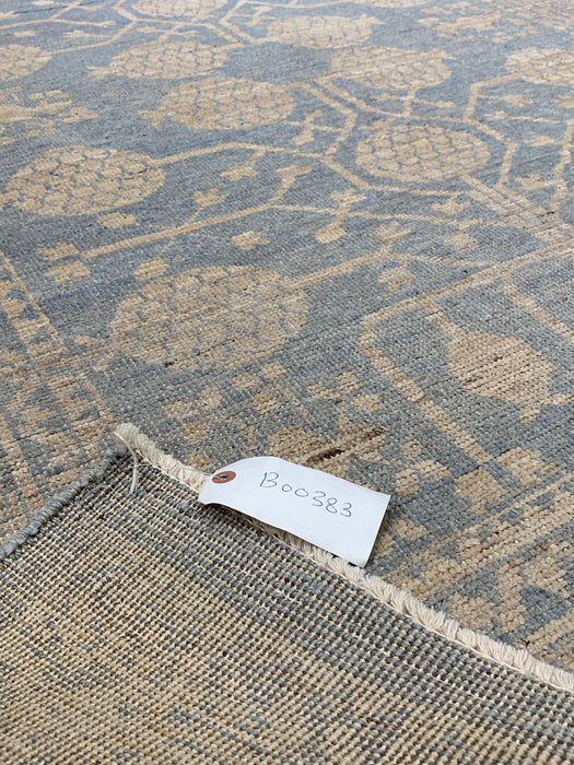 Khotan Pomegranate design Oriental Rug, size 5" x 6' 10"(D)