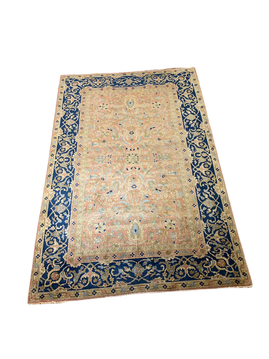 Timeless Beauty, Woven by Hand. Antique Persian Rug, size 5" x 8" (F)