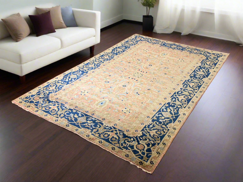 Timeless Beauty, Woven by Hand. Antique Persian Rug, size 5" x 8" (F)