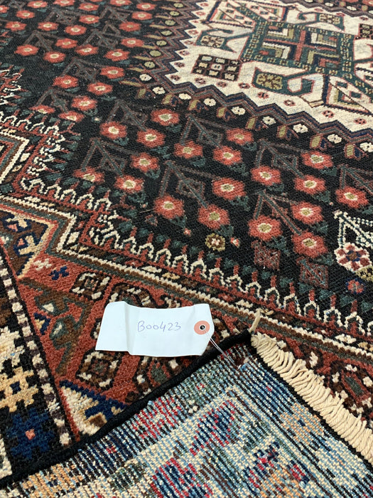 Timeless Beauty, Woven by Hand. Antique Persian Afshar  Rug, size 5' 4" x 9' 9"  (F)