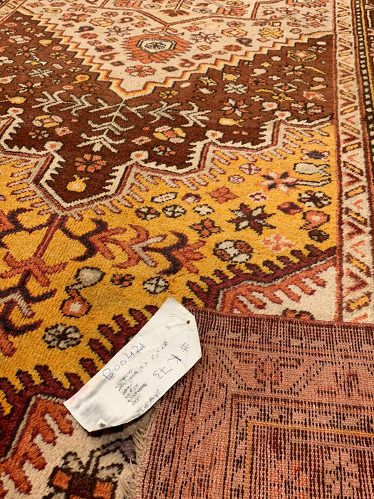 Antique Khotan Samarkand Rug, circa 1910's, size 4' 5" x 9' 2"