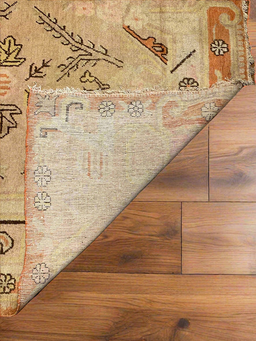 Antique Khotan Samarkand Rug, circa 1910's, size 5" x 8' 9"