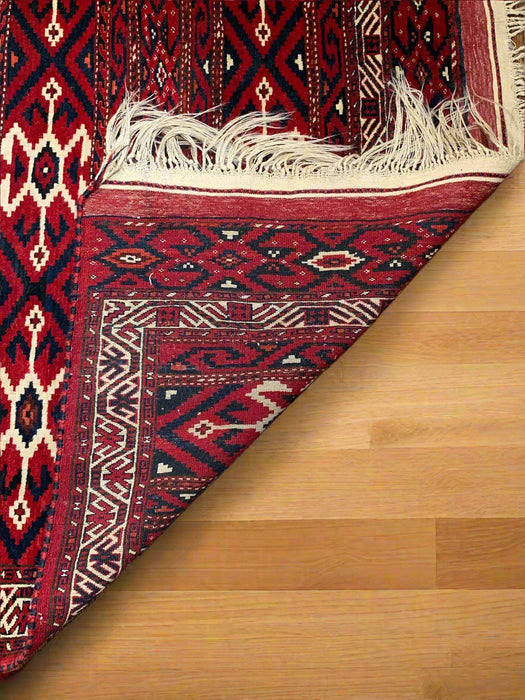 Terkaman Tribal Baluch Oriental Rug; 4' 5" x 9"  (A)