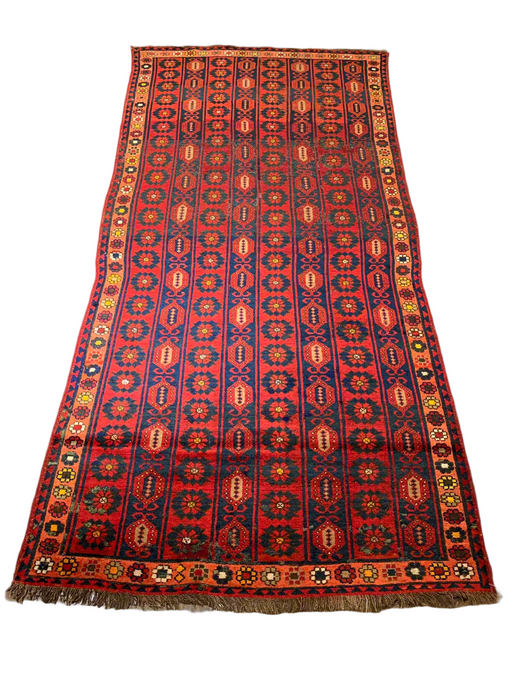 Antique Caucassion Rug, circa 1910-1920. 4' 8" x 9' 8"