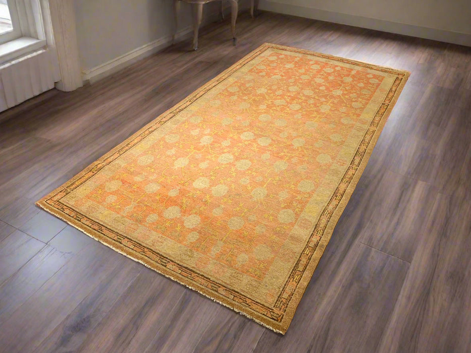 Antique Khotan Samarkand Rug, circa 1910's, size 5' 1" x 9' 10"