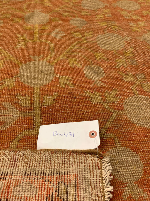 Antique Khotan Samarkand Rug, circa 1910's, size 5' 1" x 9' 10"