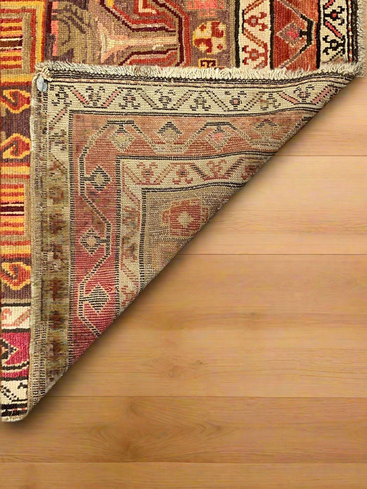 Antique Kirgiz Rug, circa 1910-1920. 4' 4" x 9' 4"