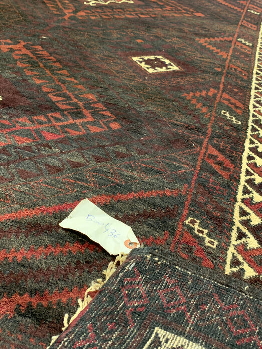 Terkaman Tribal Baluch Oriental Rug; 4' 1" x 7' 10"  (A)