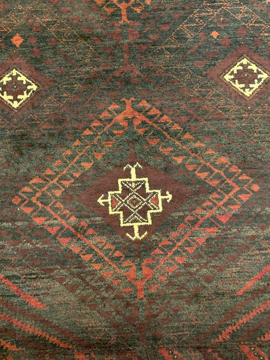 Terkaman Tribal Baluch Oriental Rug; 4' 1" x 7' 10"  (A)