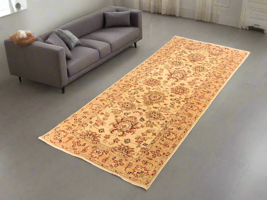 Hand-Knotted Sultanabad Vegetable-Dyed Wool Rug, 2' 6" x 6' 4"  (K)