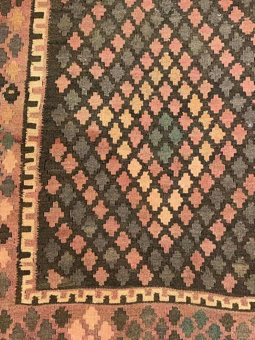 Afghan Kilim Handwoven flatweave Rug – size 4' 8" x 8' 4"