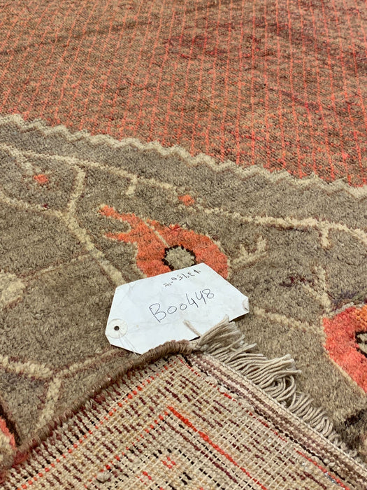 Antique Khotan Samarkand Rug, circa 1910's, size 4' 9" x 9' 3"