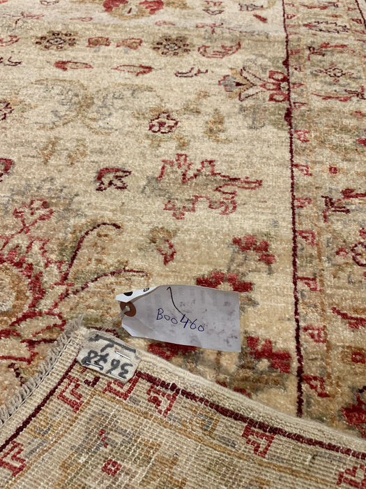Hand-Knotted Sultanabad Vegetable-Dyed Wool Rug, 2' 8" x 9' 9" (K)