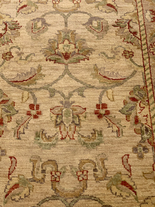 Hand-Knotted Sultanabad Vegetable-Dyed Wool Rug, 2' 7" x 11' 8"  (K)