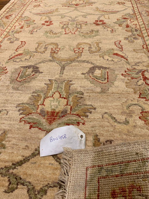 Hand-Knotted Sultanabad Vegetable-Dyed Wool Rug, 2' 7" x 11' 8"  (K)