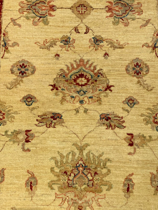 Hand-Knotted Sultanabad Vegetable-Dyed Wool Rug, 2' 9" x 6' 3"  (K)
