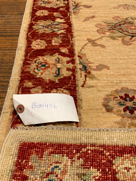 Hand-Knotted Sultanabad Vegetable-Dyed Wool Rug, 2' 9" x 6' 3"  (K)