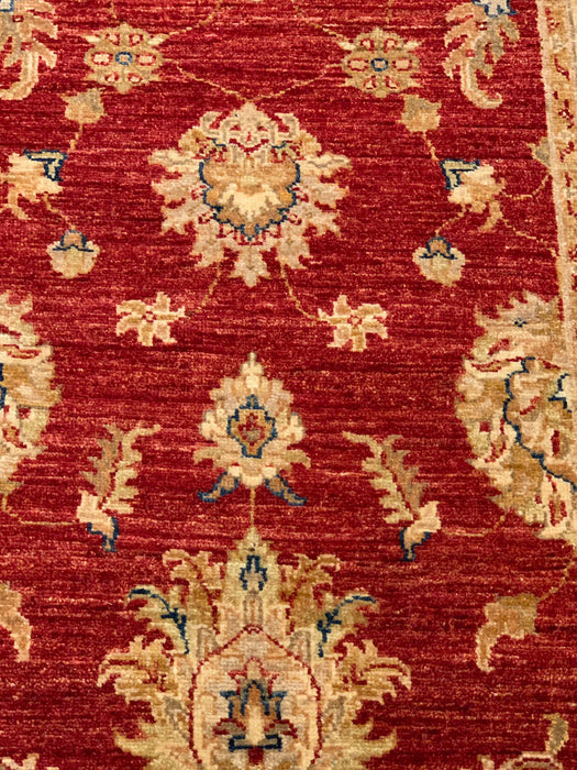 Hand-Knotted Sultanabad Vegetable-Dyed Wool Rug, 2' 10" x 8' 9"  (K)