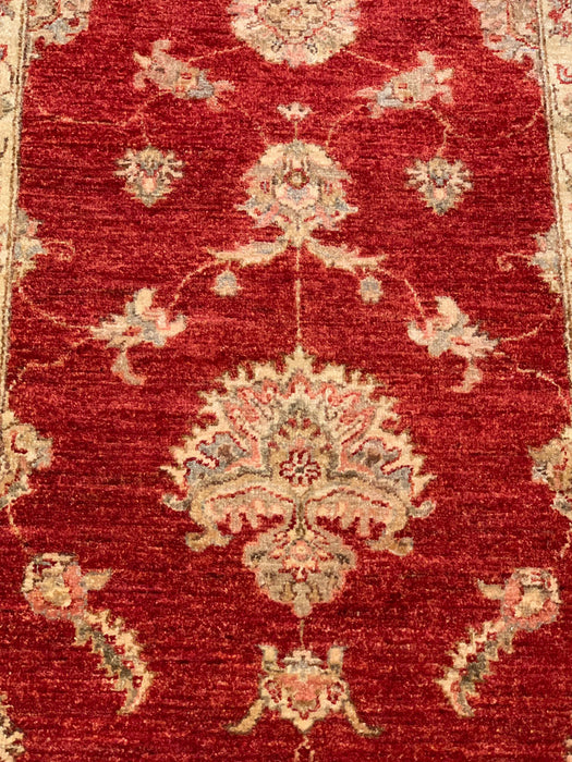 Hand-Knotted Sultanabad Vegetable-Dyed Wool Rug, 2' 8" x 7"  (K)