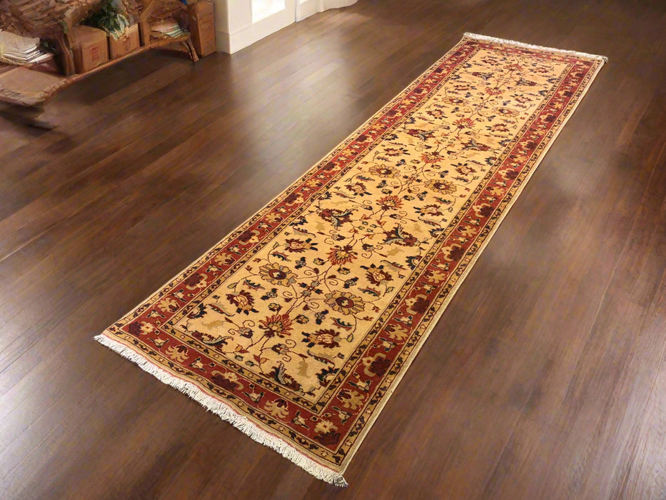 Sultanabad 100% wool Hand Made Rug - size 2' 9" x 9' 9"  (P)
