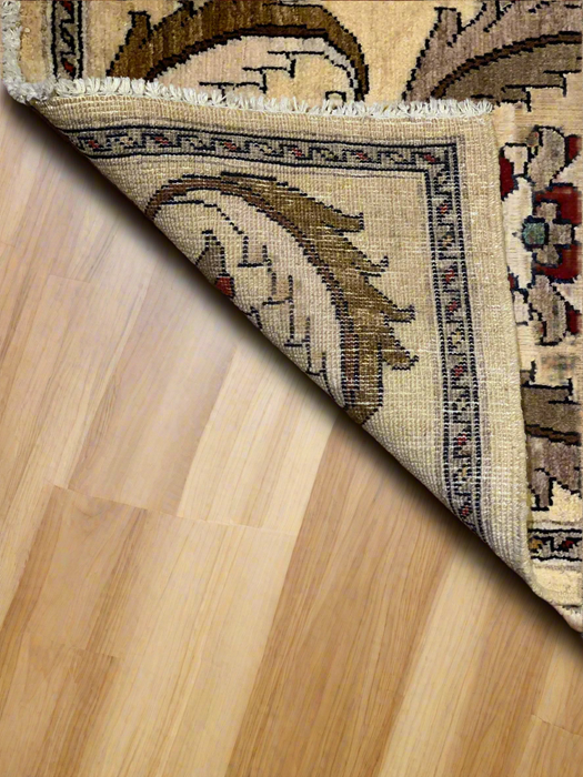 Hand-Knotted Sultanabad Vegetable-Dyed Wool Rug, 1' 10" x 4' 10"  (K)