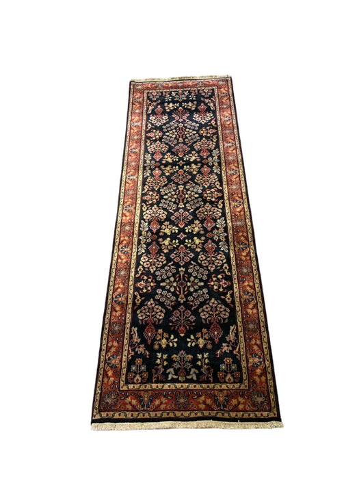 Sultanabad 100% wool Hand Made Rug - size 2' 8" x 8' 1" (P) SAROUK