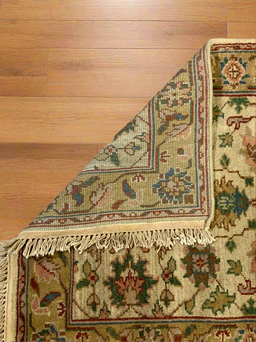 Sultanabad 100% wool Hand Made Rug - size 2' 7" x 9' 8" (P)