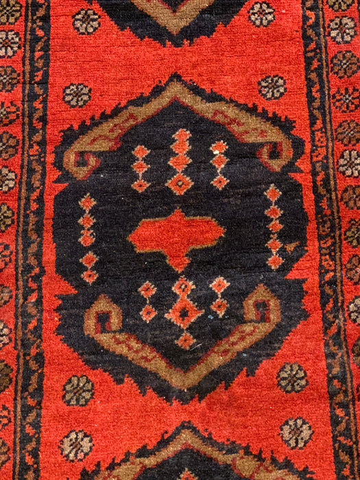 Terkaman Tribal Afghan Oriental Rug, size 1' 8" x 4' 8"  (C)