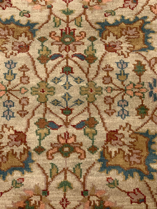 Sultanabad 100% wool Hand Made Rug - size 2' 7" x 9' 8" (P)