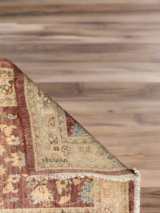 Hand-Knotted Sultanabad Vegetable-Dyed Wool Rug, 2' 8" x 12' 9"  (K)