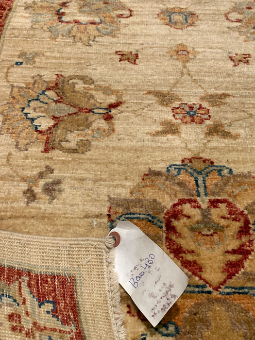 Hand-Knotted Sultanabad Vegetable-Dyed Wool Rug, 2' 9" x 8' 7"  (K)