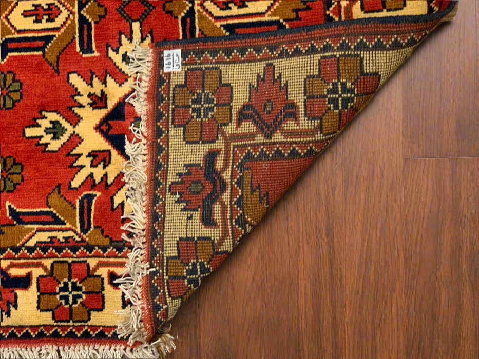 Terkaman Tribal Afghan Oriental Rug, size 2' 10" x 9' 7" (Q)