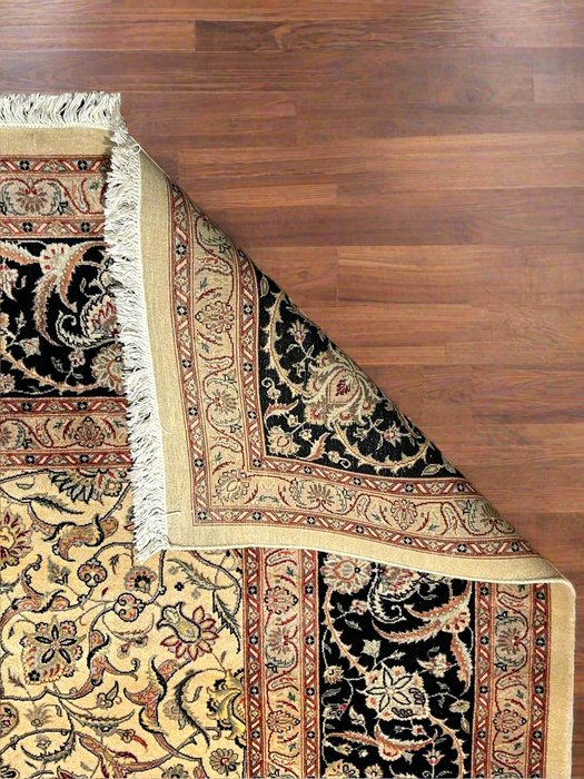 Sultanabad 100% wool Hand Made Rug - size 9" x 12"  (P)