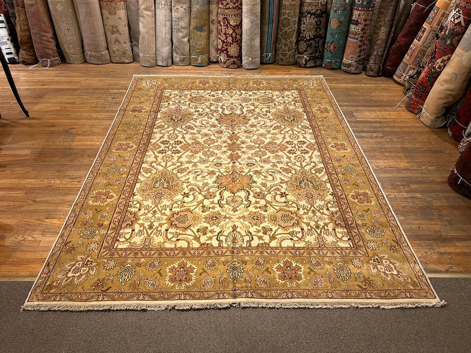 Sultanabad 100% wool Hand Made Rug - size 9" x 12"  (P)