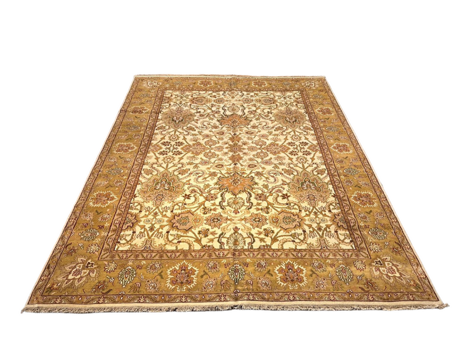 Sultanabad 100% wool Hand Made Rug - size 9" x 12"  (P)