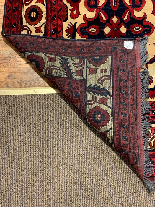 Terkaman Tribal Afghan Oriental Rug, size 9' 6"x 12' 5"  (C)