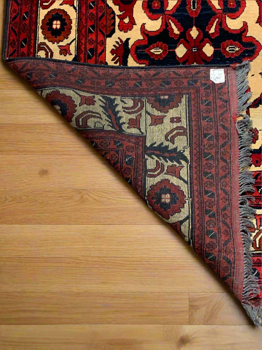 Terkaman Tribal Afghan Oriental Rug, size 9' 6"x 12' 5"  (C)