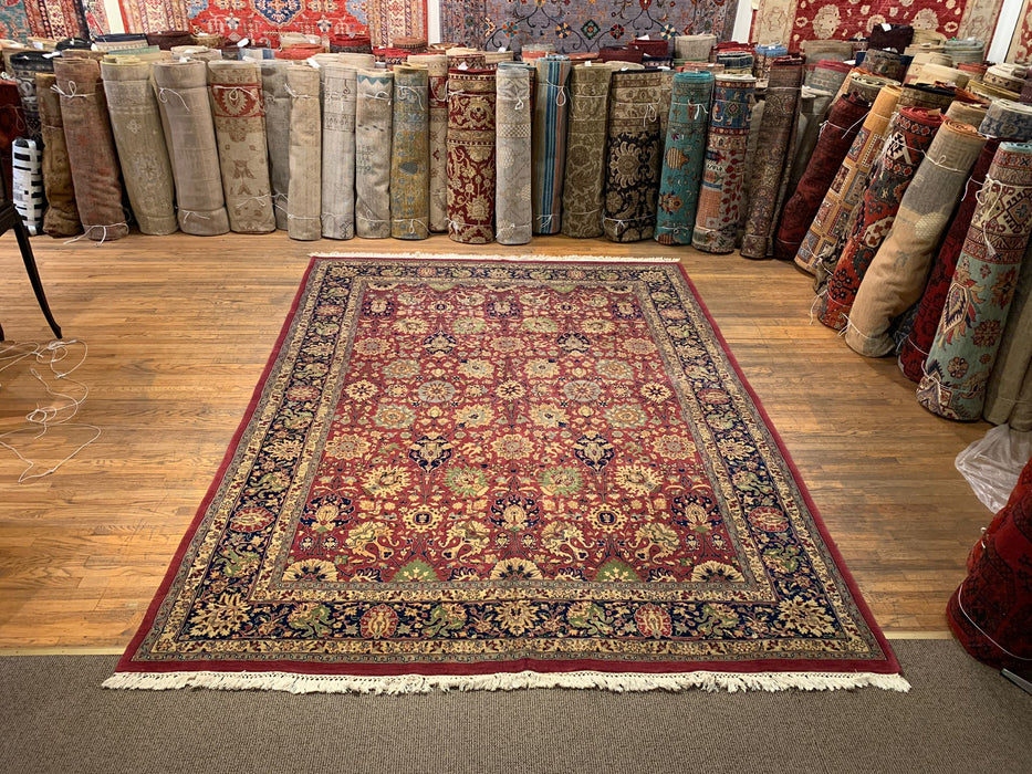 Sultanabad 100% wool Hand Made Rug - size 9' 1" x 12' 2"  (P)