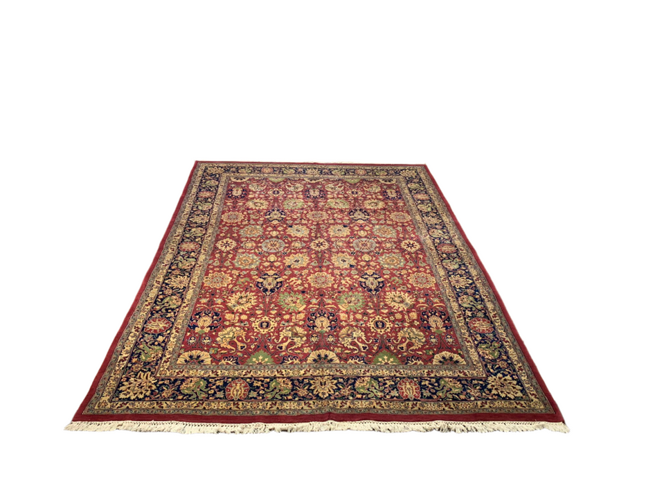Sultanabad 100% wool Hand Made Rug - size 9' 1" x 12' 2"  (P)