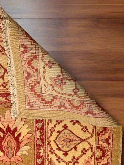 Hand-Knotted Sultanabad Vegetable-Dyed Wool Rug, 9' 1" x 12' 2" (K)